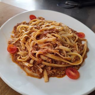 Fettuccine à Bolonhesa