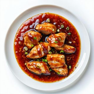 40 Pollo con Salsa Agrodolce