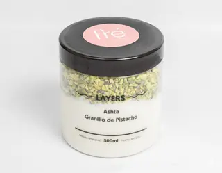 Layers de Ashta y Granillo de Pistachos