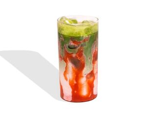 Matcha TRUSKAWKOWA (zimna) 300ml