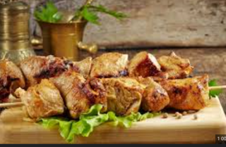 Шашлик зі свинячої шиї BIG
(500 грам)