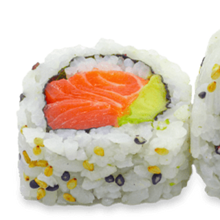 Uramaki de salmon aguacate