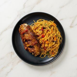Jollof Spag Turkey