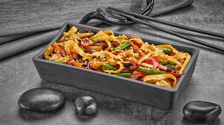 Удон з овочами під соусом теріякі (300г)