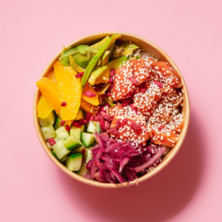 Bibimbap Łosoś rozmiar L (500g) 