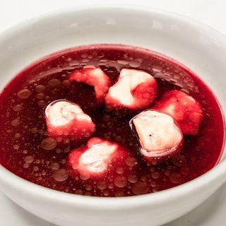 Barszcz z domowymi uszkami  500ml