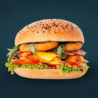 Burger Master z kurczakiem