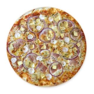 Pizza mar & monti (33 cm.)