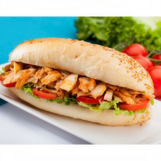 Bocadillo de filete de pollo