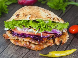 Doner chiflă vită berbecuț