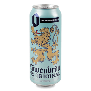 Пиво Lowenbrau Original світле безалкольне з/б (0,5л)