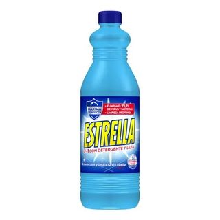 Lejía Hogar Con Detergente Azul Estrella 1,43 L.