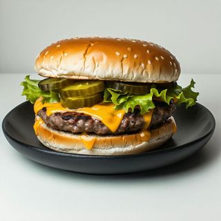 Peri-Peri Halloumi Burger (V)