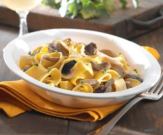 Pappardelle s gljivama