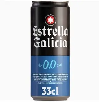 Estrella Galicia 0,0 (330 Ml.)