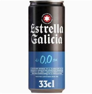 Estrella Galicia 0,0 (330 Ml.)