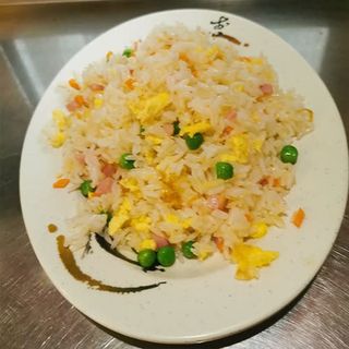Arroz Frito Con Tres Delicias