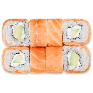 Philadelphia with avocado / როლი ფილადელფია ავოკადოთი