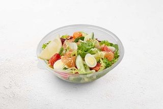 Салат-фреш з лососем