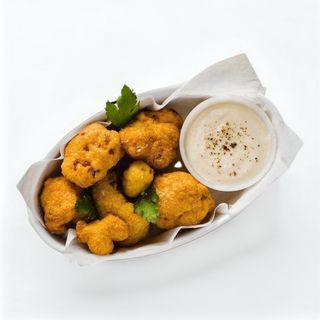 Pohana cvjetača sa pomfritom