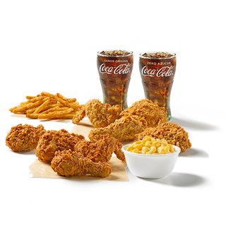 Menú 4 piezas clásicas + 4 piezas picantes 