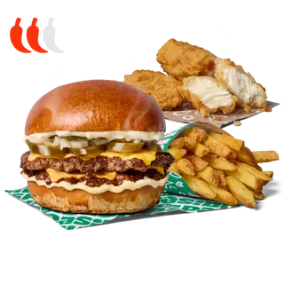 DOUBLE SMASH JALAPEÑO ZESTAW POWIĘKSZONY