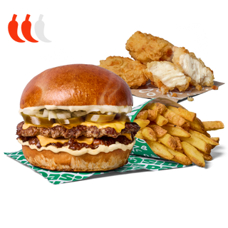 DOUBLE SMASH JALAPEÑO ZESTAW POWIĘKSZONY