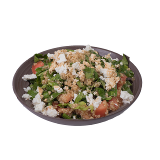 Салата спанак с киноа (300г)