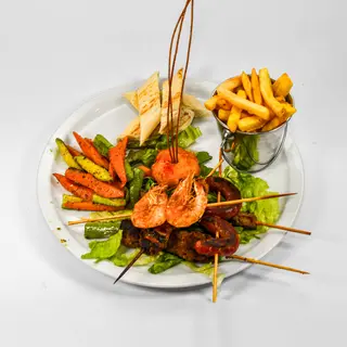 Brochette mixte royal