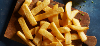 Porzione patatine fritte