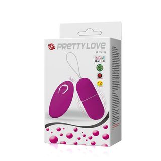 Pretty Love – Ovo Vibratório Arvin com Controlo Remoto (12 Vibrações)