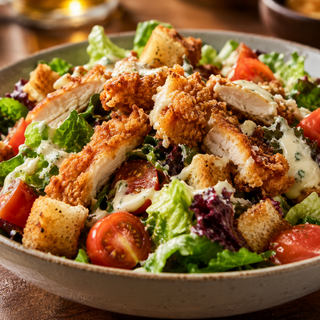 Ensalada de Pollo Crujiente 450°