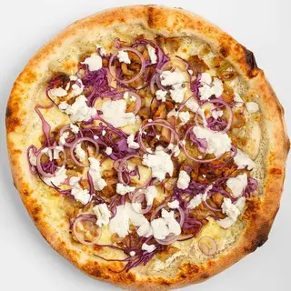 Kebab pizza