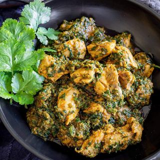 Chicken Spinach