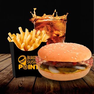 Меню "Гамбургер Делюкс з беконом"