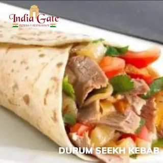 Wrap de pollo tikka