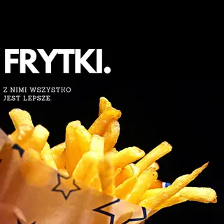 Duże frytki