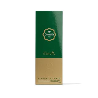 Línguas Gato Chocolate de Leite c/ Stevia