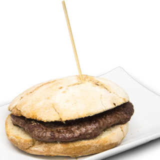 BURGER SINGLE: Sólo carne 100% vacuno (180grs)