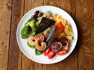 Боул з Креветками та Кіноа (400g)