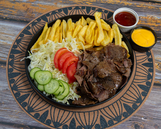 Shaorma medie la farfurie Vita Berbecut