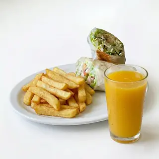 Shawarma Chips + Juice Combo
