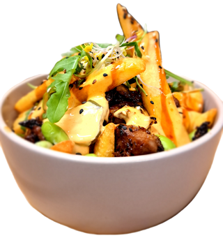 1x BOX WEGE FRYTY Z MEGA SOSEM