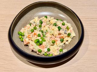 ENSALADILLA RUSA OLIVER/оливье с колбасой