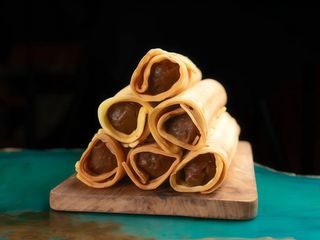 Трубочка зі згущеним молоком (1шт.)