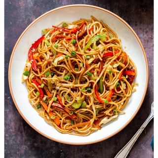 Pan Fried Chill Garlic Noodles
