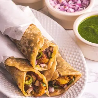 Potato Patty Wrap