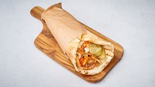 Kanapka Kebab w bułce tureckiej XL