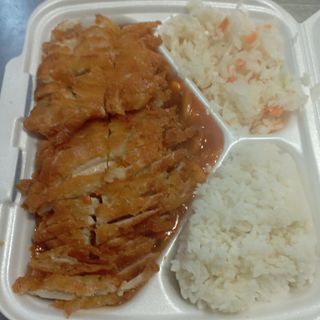 602 SH kurczak shanghaj z warzywami i czosnkiem w pikantnym sosie (smażony)