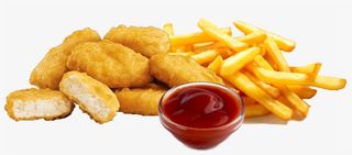 Chicken Nuggets z frytkami 7 szt.